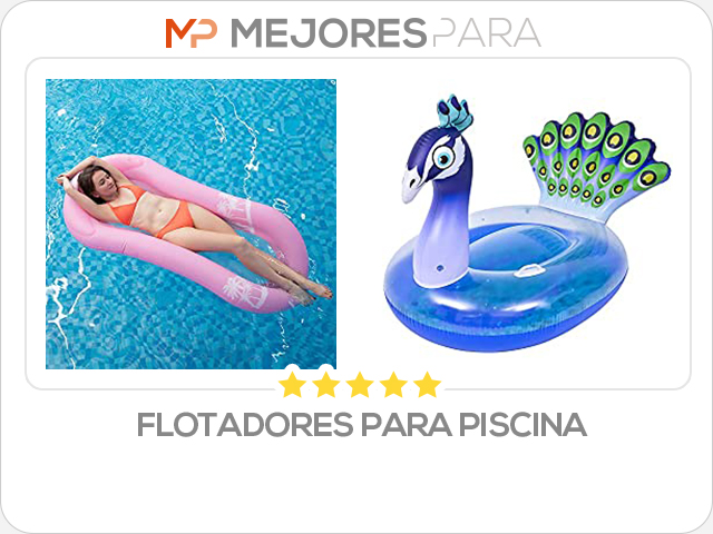 flotadores para piscina