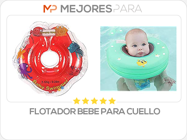 Flotador bebe para cuello