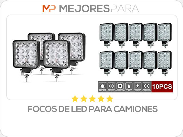 focos de led para camiones