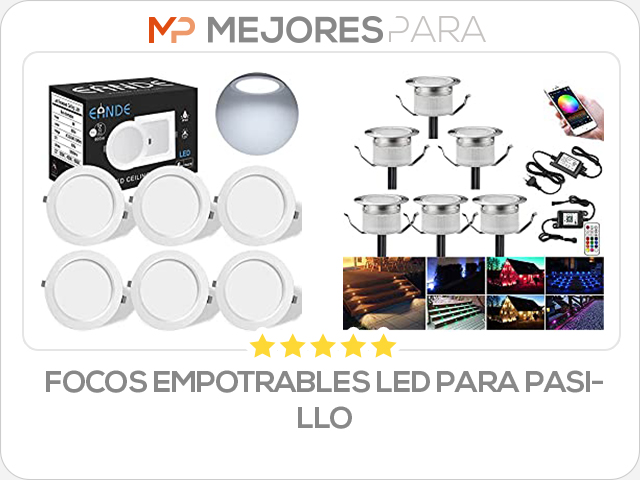 focos empotrables led para pasillo