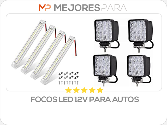 focos led 12v para autos