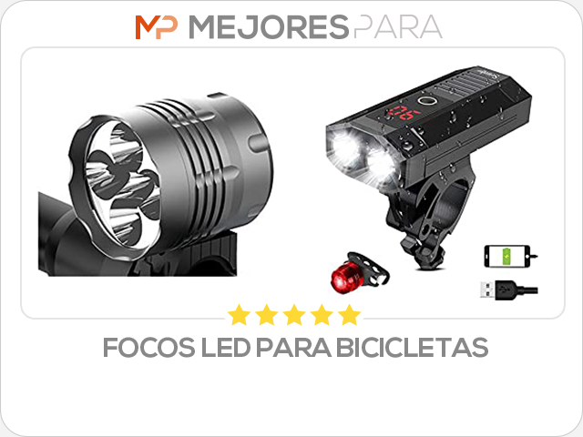 focos led para bicicletas