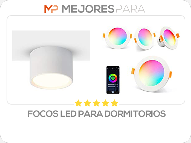 focos led para dormitorios