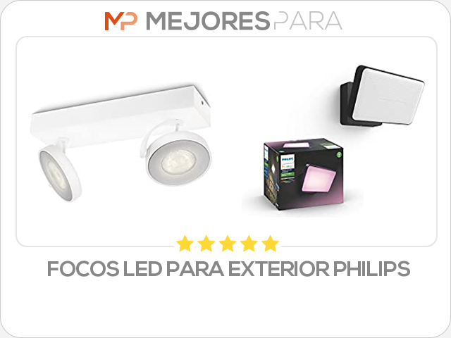 focos led para exterior philips