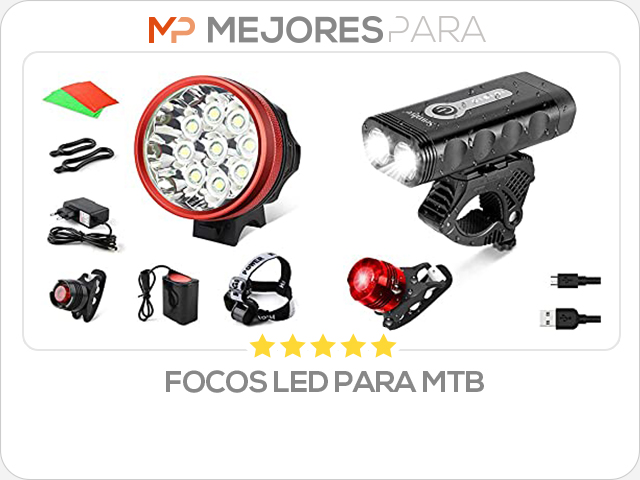 focos led para mtb