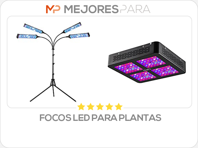 focos led para plantas