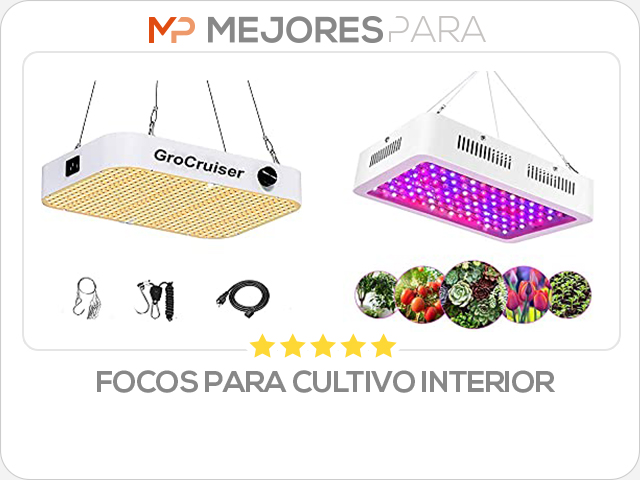 focos para cultivo interior