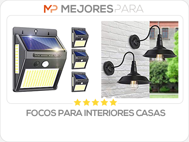 focos para interiores casas