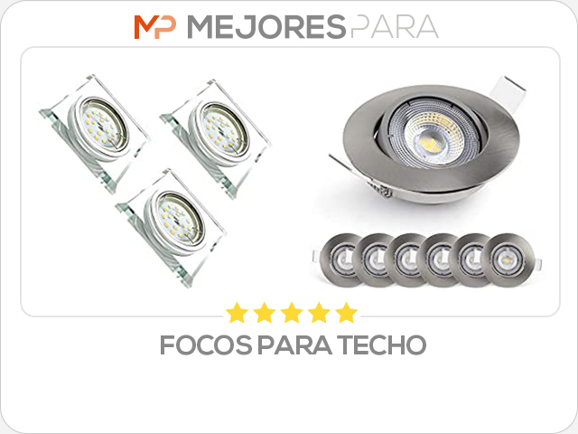 focos para techo