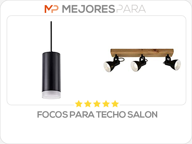 focos para techo salon