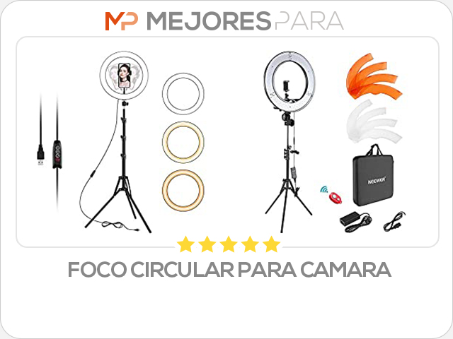 foco circular para camara