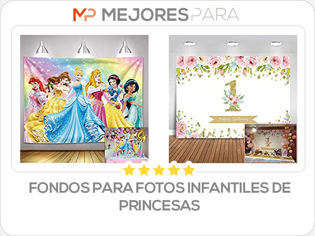 fondos para fotos infantiles de princesas