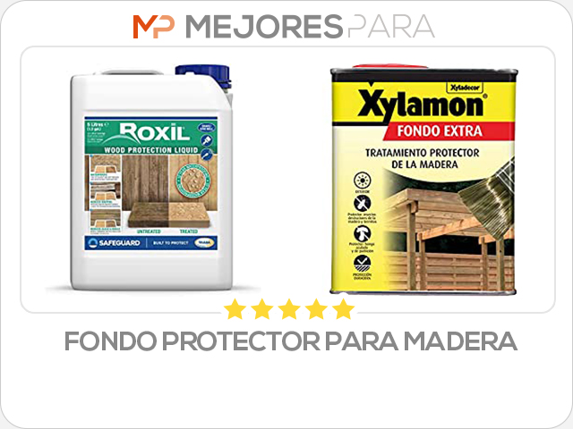 fondo protector para madera