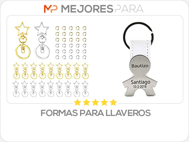 formas para llaveros