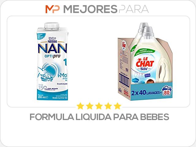 formula liquida para bebes