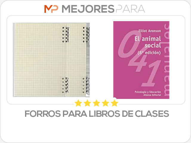 forros para libros de clases