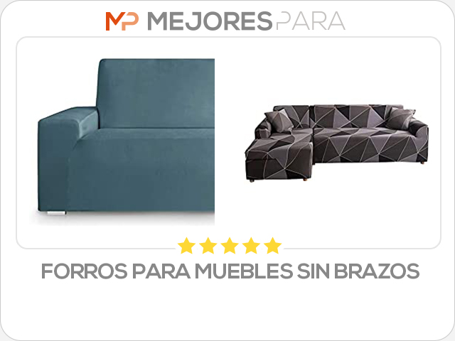 forros para muebles sin brazos