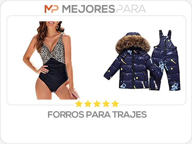 forros para trajes