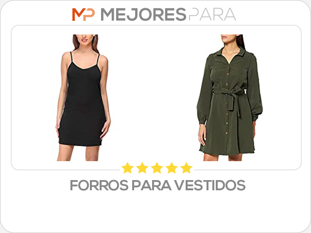 forros para vestidos