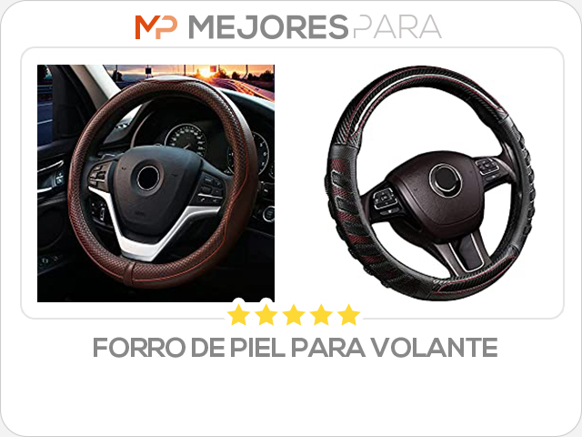 forro de piel para volante