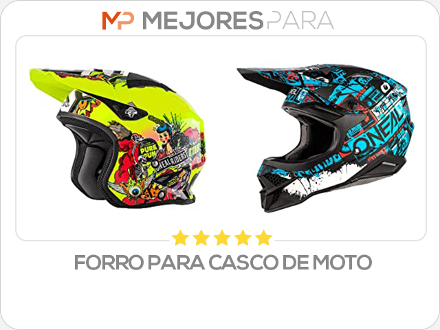 forro para casco de moto