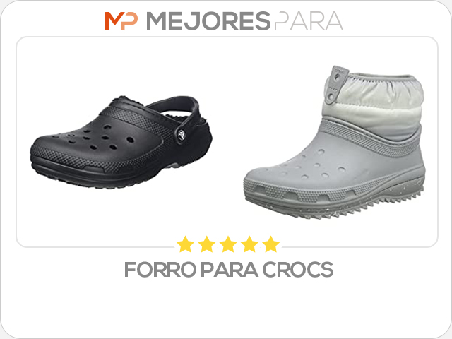 forro para crocs