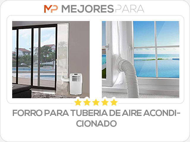 forro para tuberia de aire acondicionado