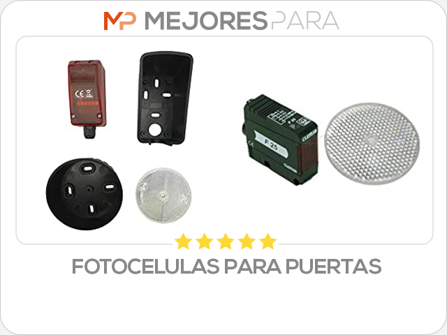 fotocelulas para puertas