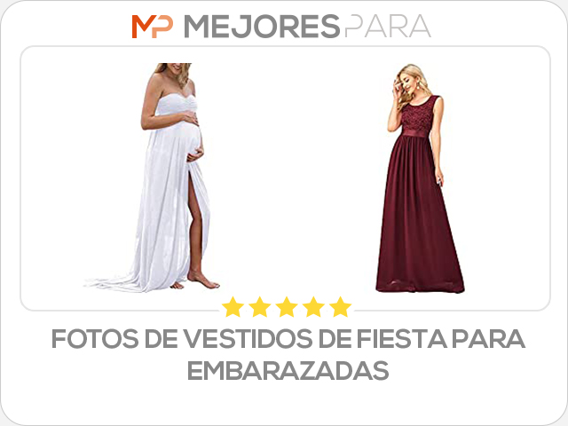 fotos de vestidos de fiesta para embarazadas