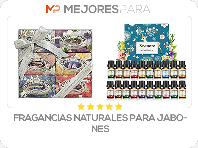 fragancias naturales para jabones