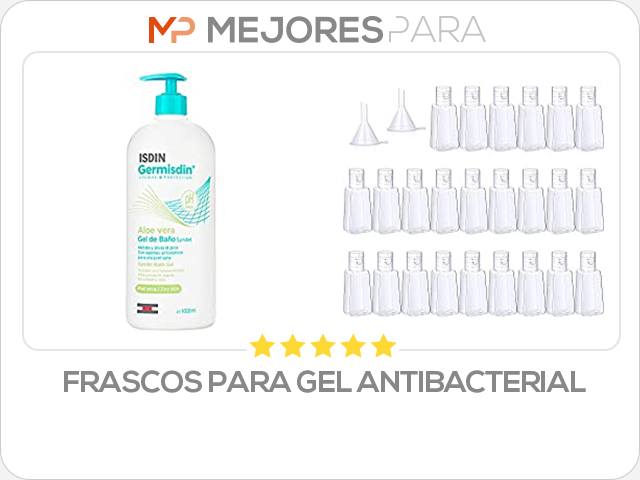 frascos para gel antibacterial