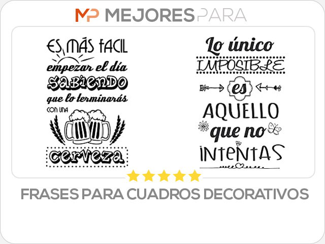 frases para cuadros decorativos