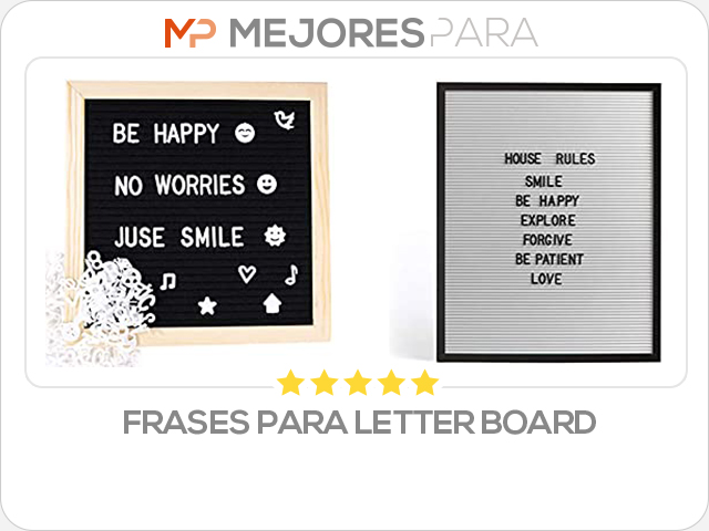 frases para letter board