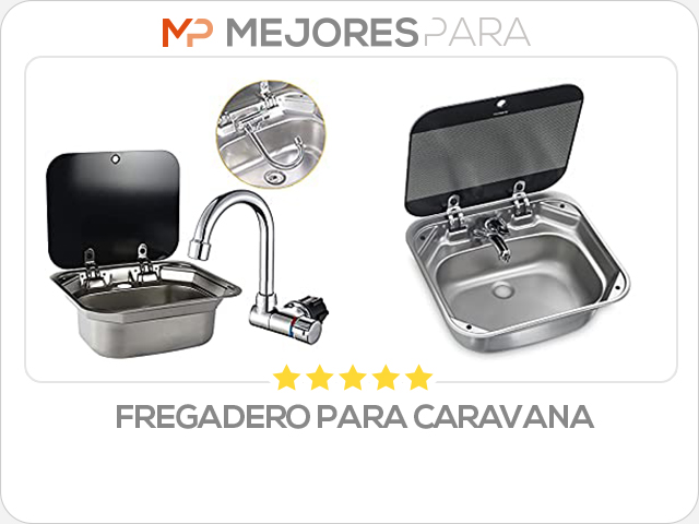 fregadero para caravana