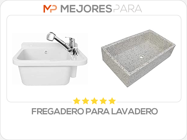 fregadero para lavadero