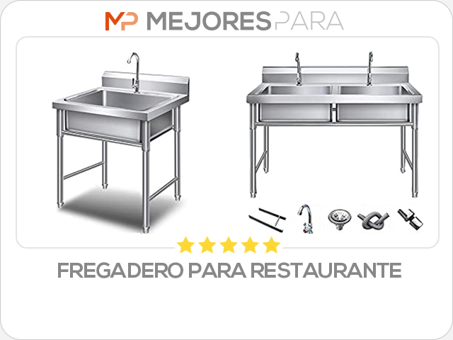 fregadero para restaurante