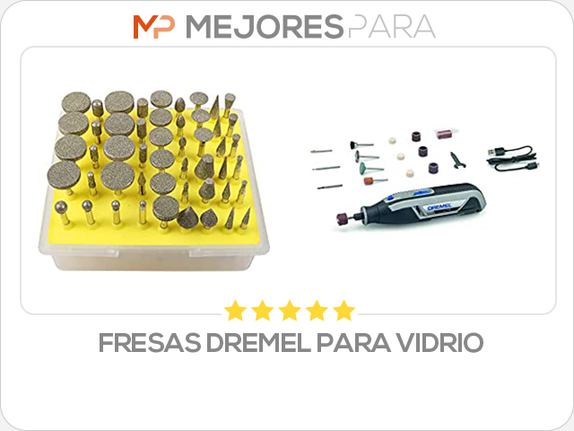 fresas dremel para vidrio