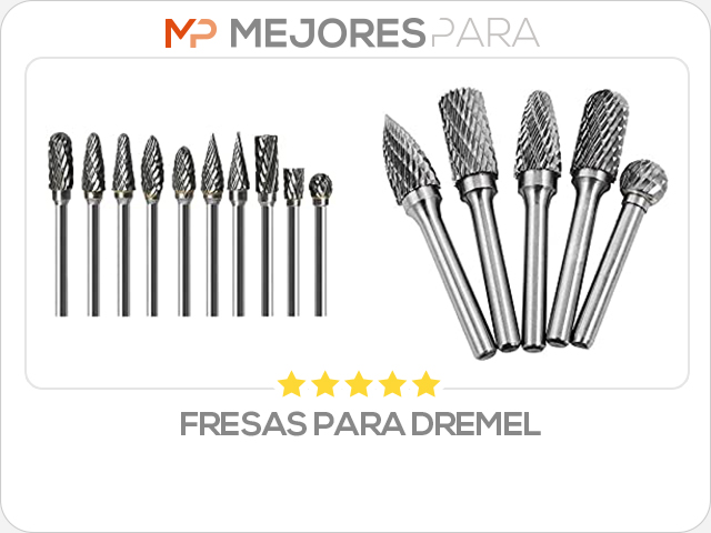 fresas para dremel