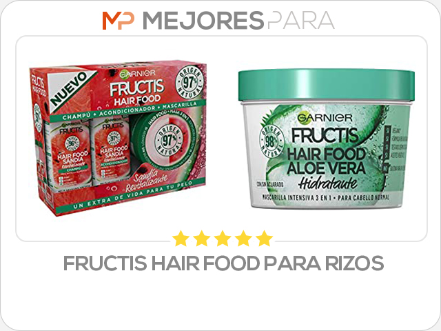 fructis hair food para rizos