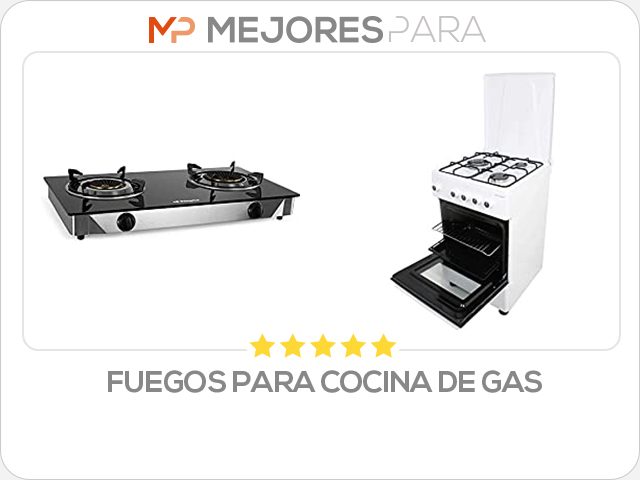 fuegos para cocina de gas