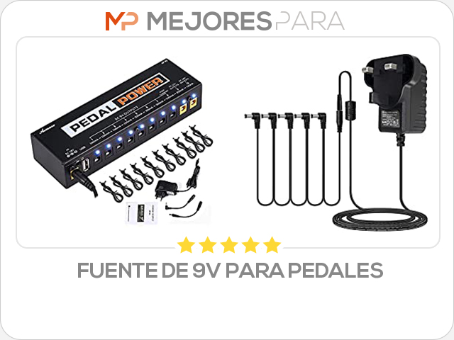 fuente de 9v para pedales