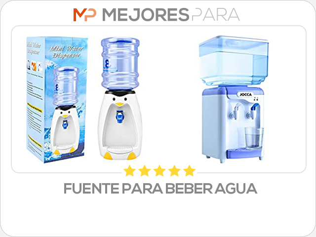 fuente para beber agua