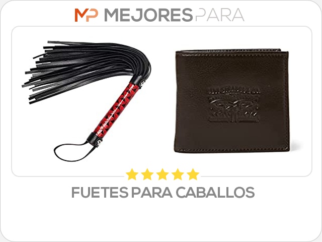 fuetes para caballos