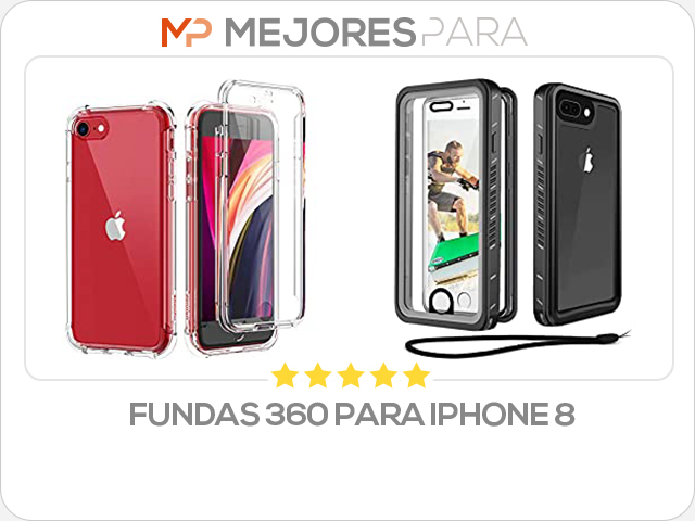 fundas 360 para iphone 8