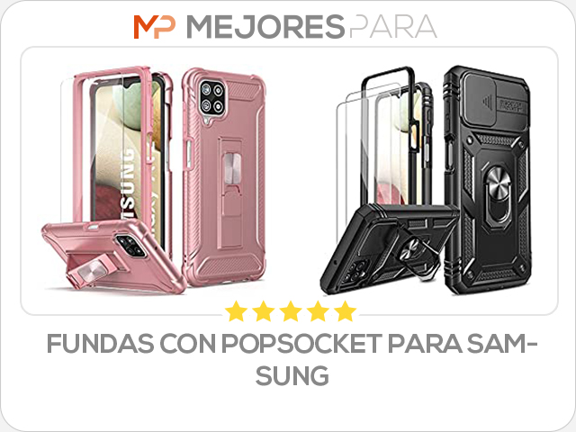 fundas con popsocket para samsung