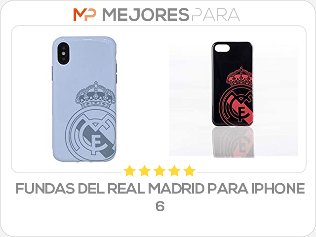 fundas del real madrid para iphone 6