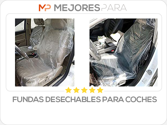 fundas desechables para coches