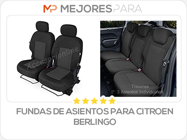 fundas de asientos para citroen berlingo