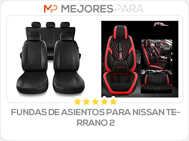 fundas de asientos para nissan terrano 2