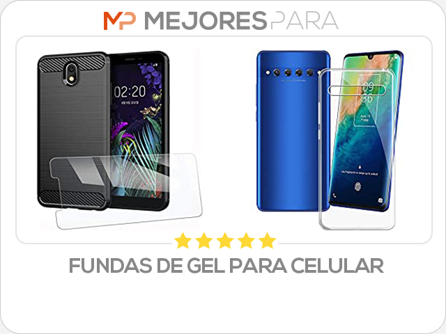 fundas de gel para celular